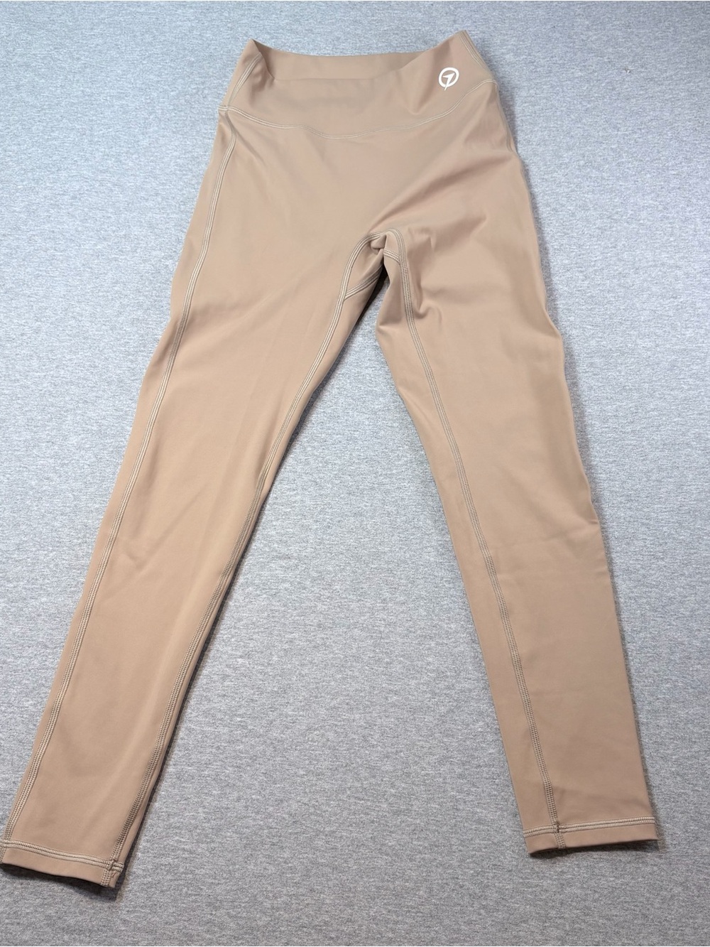 Onset Womens M Beige Earth Signature High Waisted Leggings Yoga Hiking